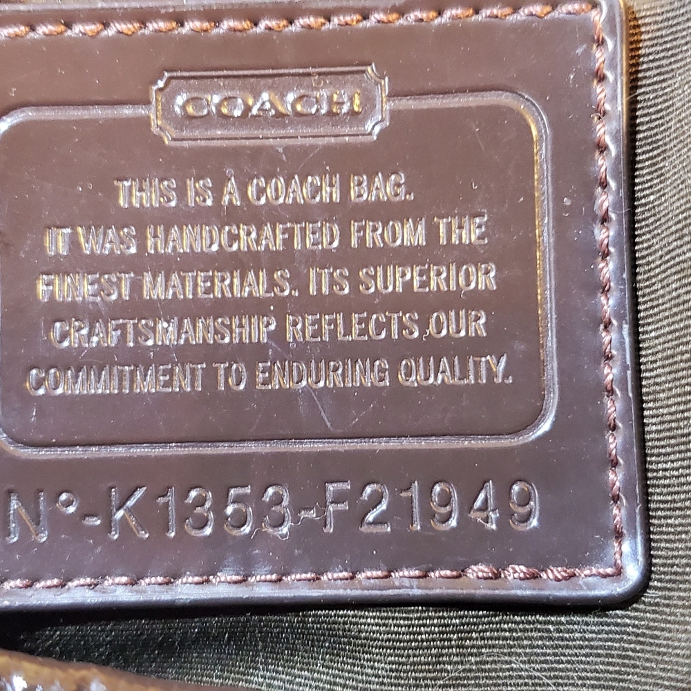 Coach Handbag - Picture 10 of 10
